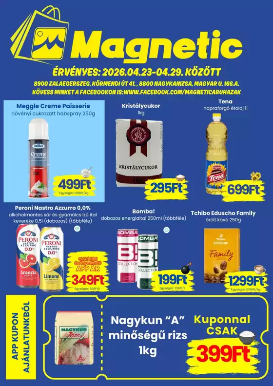 Magnetic katalógus, Budakalász | Magnetic ajánlatunk érvényes 23-29 | 2026-04-23T00:00:00.000Z - 2026-04-29T00:00:00.000Z