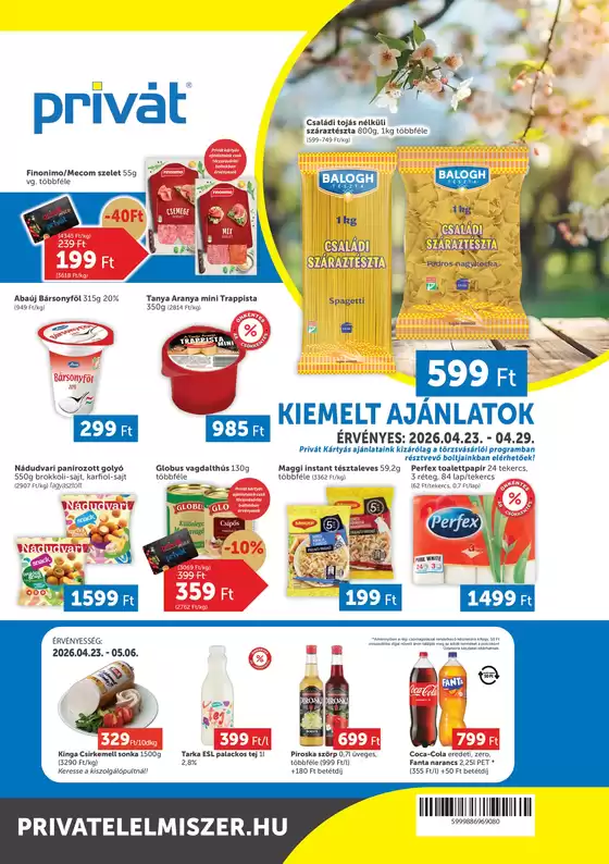 Privát katalógus, Tamási | Privát akciós | 2026-04-23T00:00:00.000Z - 2026-05-06T00:00:00.000Z