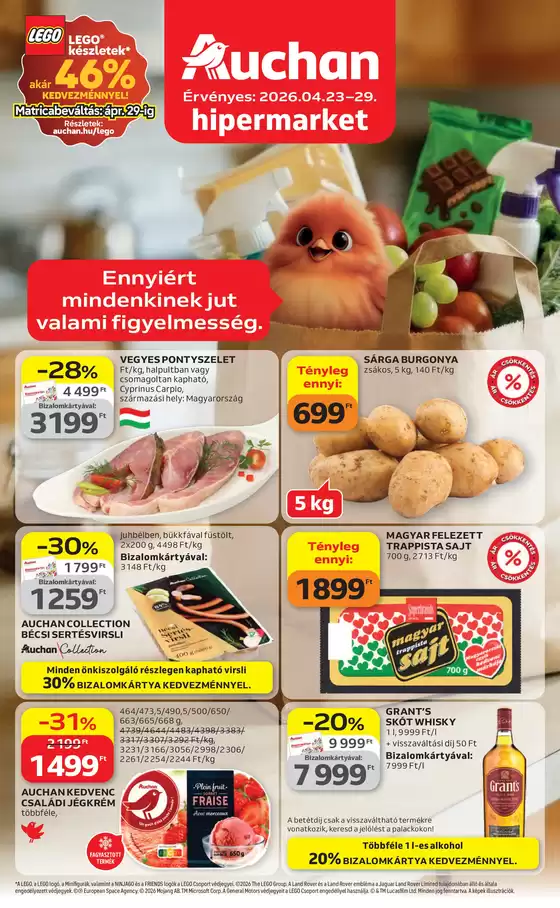 Auchan katalógus, Budapest | Auchan újság érvényessége 2026.04.29-ig | 2026-04-23T00:00:00.000Z - 2026-04-29T00:00:00.000Z