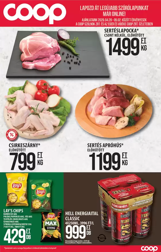 COOP Szolnok katalógus, Győr | COOP Szolnok újság érvényessége - 2026.05.02-ig | 2026-04-27T00:00:00.000Z - 2026-05-02T00:00:00.000Z