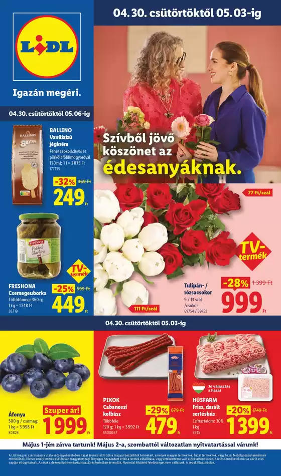 Lidl katalógus | Akciós újság 18. hét | 2026-04-30T00:00:00.000Z - 2026-05-06T00:00:00.000Z