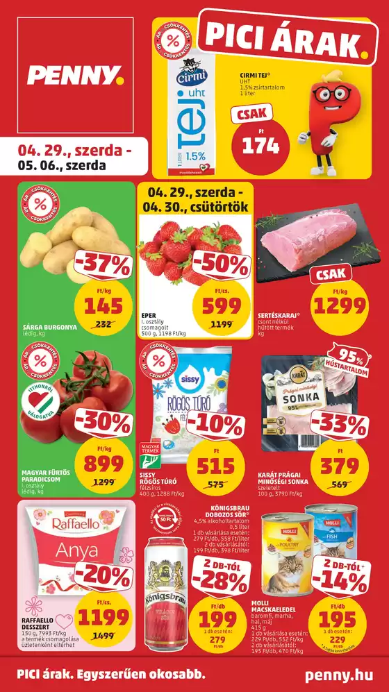 Penny Market katalógus | Penny újság érvényessége 2026.05.06-ig | 2026-04-30T00:00:00.000Z - 2026-05-06T00:00:00.000Z
