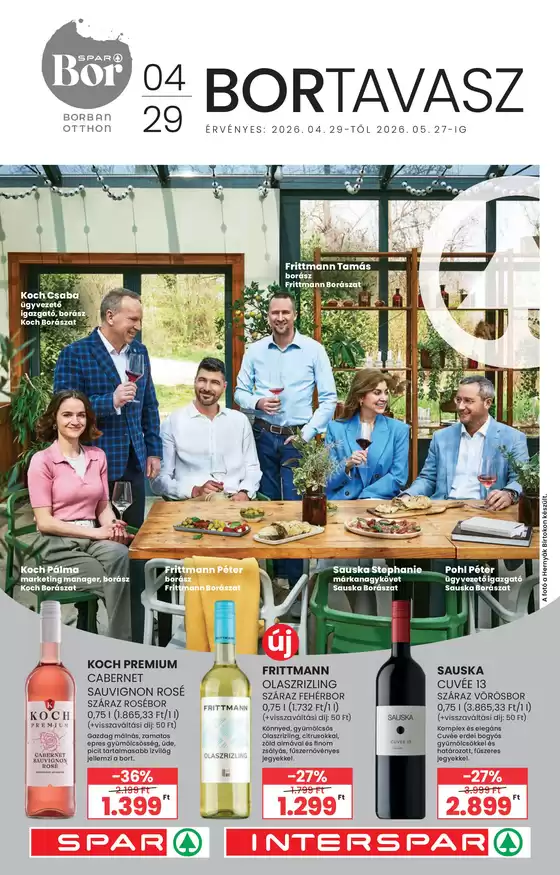 Spar katalógus, Pécs | Egyéb | 2026-04-29T00:00:00.000Z - 2026-05-27T00:00:00.000Z