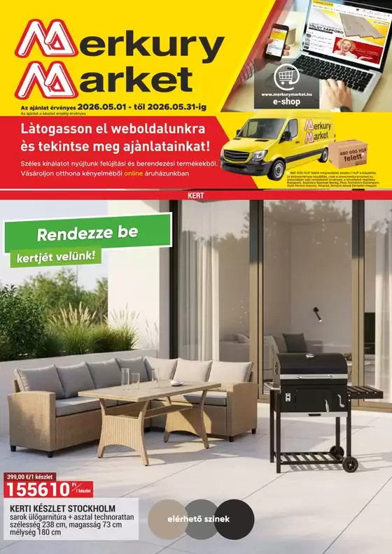 Merkury Market katalógus | Gazetka hu maj 2026 | 2026-05-01T00:00:00.000Z - 2026-05-31T00:00:00.000Z
