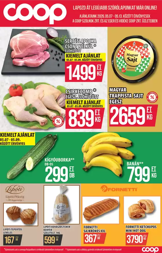 COOP Szolnok katalógus, Zsámbék | COOP Szolnok újság érvényessége - 2026.05.13-ig | 2026-05-07T00:00:00.000Z - 2026-05-13T00:00:00.000Z