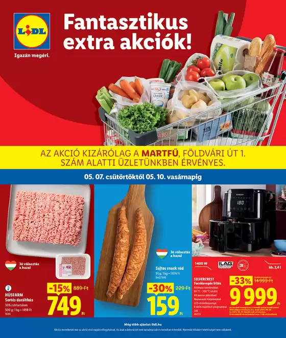 Lidl katalógus, Jánoshalma | Érvényes 05.07-től | 2026-05-07T00:00:00.000Z - 2026-05-10T00:00:00.000Z