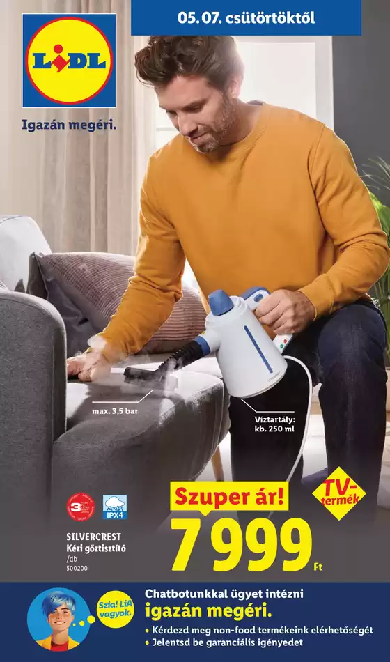 Lidl katalógus, Jánoshalma | Nonfood kínálatunk - 19. hét | 2026-05-07T00:00:00.000Z - 2026-05-13T00:00:00.000Z