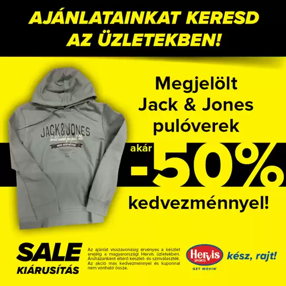 Hervis katalógus | Széles választék az ajánlatokból | 2026-05-05T00:00:00.000Z - 2026-05-19T00:00:00.000Z