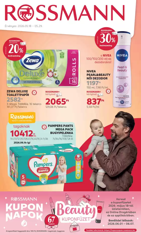 Rossmann katalógus | Kedvezmények és akciók | 2026-05-18T00:00:00.000Z - 2026-06-07T00:00:00.000Z