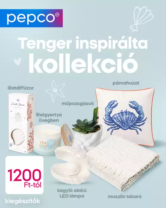 Pepco katalógus, Tatabánya | Csúcsajánlatok minden ügyfélnek | 2026-05-19T00:00:00.000Z - 2026-06-02T00:00:00.000Z