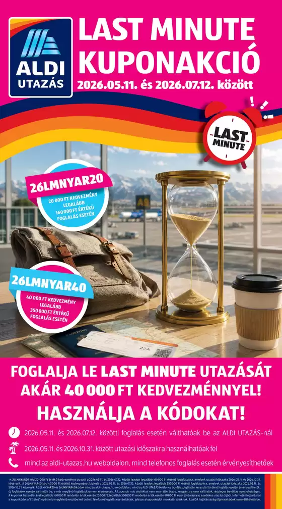 Aldi katalógus, Nyíregyháza | Széles választék az ajánlatokból | 2026-05-11T00:00:00.000Z - 2026-10-31T00:00:00.000Z