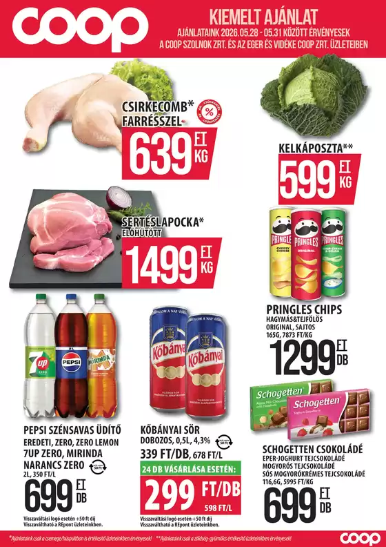 COOP Szolnok katalógus | COOP Szolnok újság érvényessége - 2026.05.31-ig | 2026-05-25T00:00:00.000Z - 2026-05-31T00:00:00.000Z