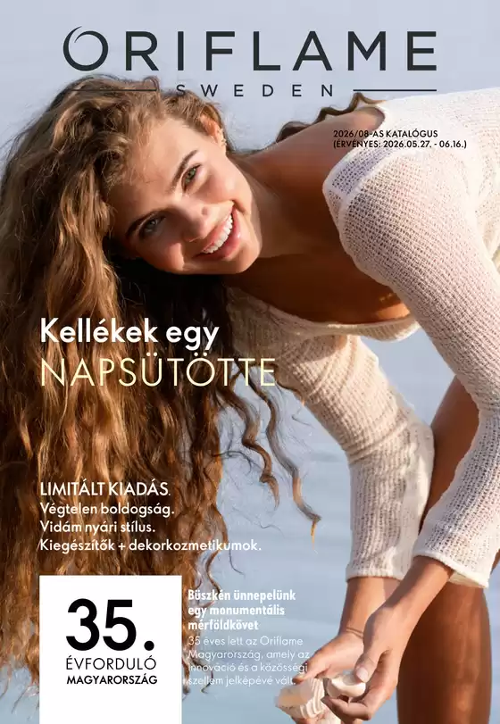 Oriflame katalógus, Siklós | Széles választék az ajánlatokból | 2026-05-27T00:00:00.000Z - 2026-06-16T00:00:00.000Z