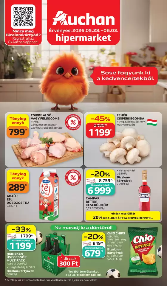 Auchan katalógus, Dorog | Auchan újság érvényessége 2026.06.03-ig | 2026-05-28T00:00:00.000Z - 2026-06-03T00:00:00.000Z