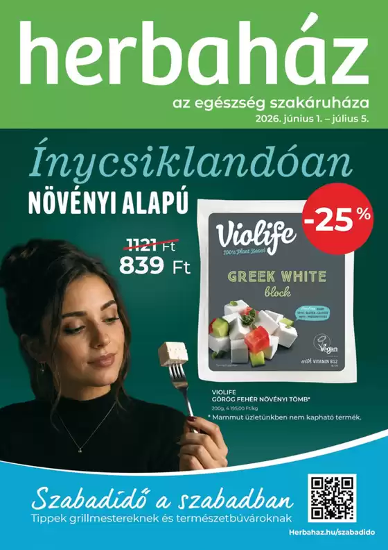 Herbaház katalógus | Aktuális ajánlatok és akciók | 2026-06-01T00:00:00.000Z - 2026-07-05T00:00:00.000Z