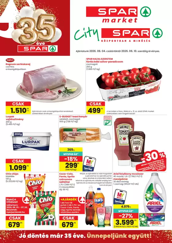 Spar katalógus | Aktuális ajánlatok és akciók | 2026-06-04T00:00:00.000Z - 2026-06-10T00:00:00.000Z