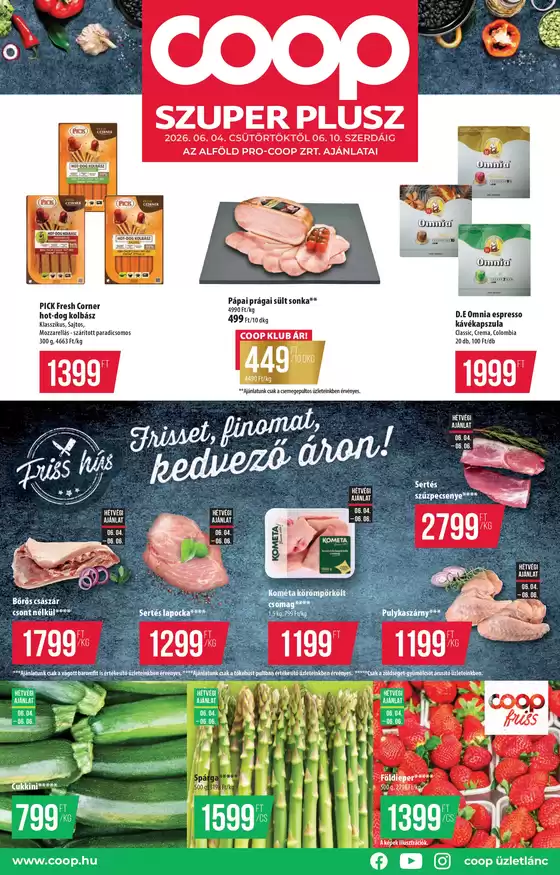 Coop katalógus | Exkluzív ajánlatok ügyfeleinknek | 2026-06-04T00:00:00.000Z - 2026-06-10T00:00:00.000Z