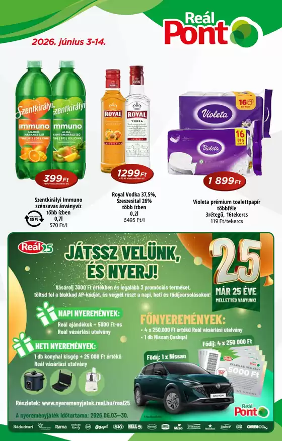 Real katalógus | Reál Pont Újság I. | 2026-06-03T00:00:00.000Z - 2026-06-30T00:00:00.000Z