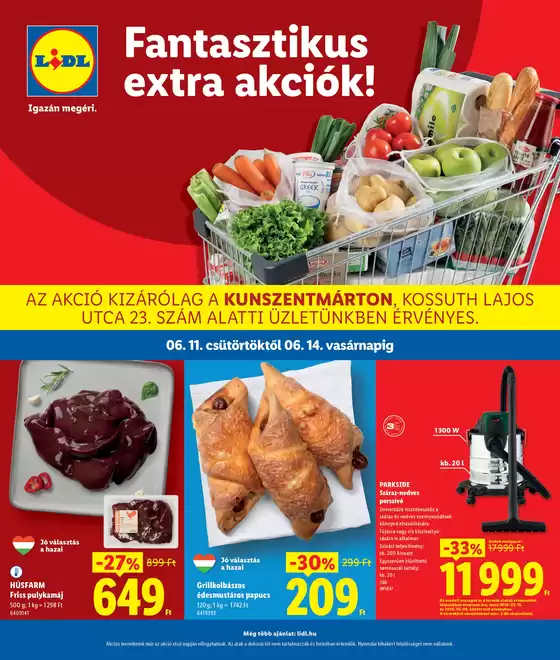 Lidl katalógus, Szeged | Érvényes 06.11-től | 2026-06-11T00:00:00.000Z - 2026-06-14T00:00:00.000Z