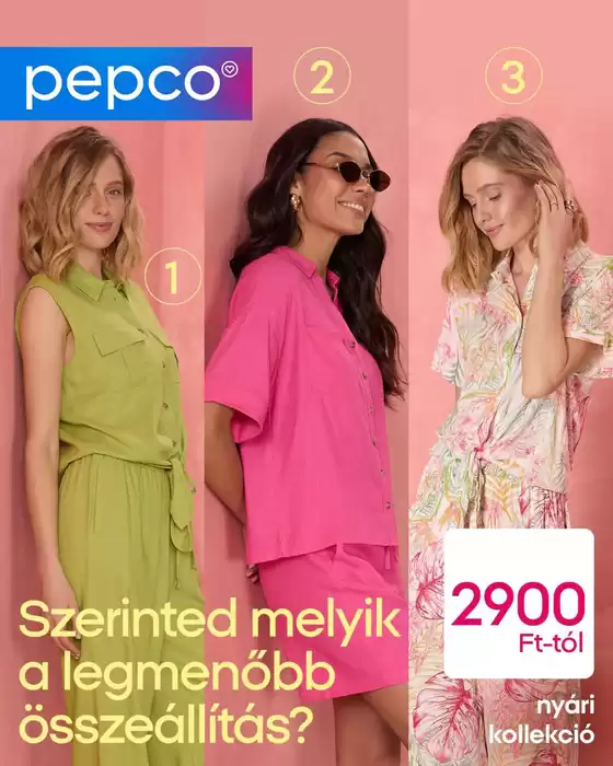Pepco katalógus, Pilisvörösvár | Nagyszerű ajánlat minden ügyfélnek | 2026-06-10T00:00:00.000Z - 2026-06-24T00:00:00.000Z