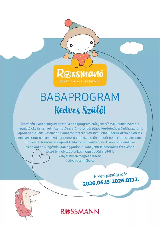 Rossmann katalógus, Kalocsa | Vonzó különleges ajánlatok mindenki számára | 2026-06-15T00:00:00.000Z - 2026-07-12T00:00:00.000Z