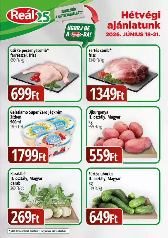 Real katalógus, Polgár | Bevásárló hétvége Kelet-Alfi-Ker | 2026-06-18T00:00:00.000Z - 2026-06-21T00:00:00.000Z