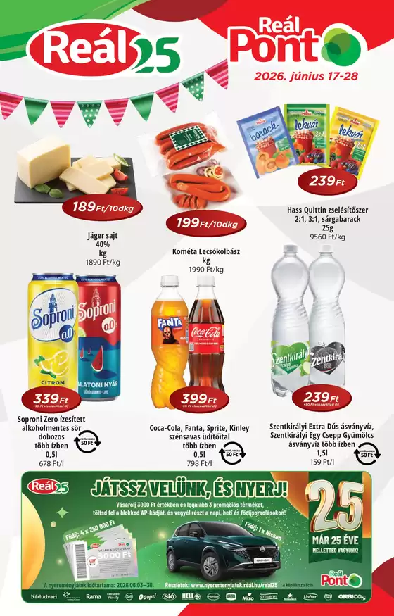 Real katalógus, Polgár | Reál Pont Újság II. | 2026-06-17T00:00:00.000Z - 2026-06-28T00:00:00.000Z