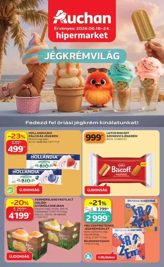Auchan katalógus | Auchan újság érvényessége 2026.06.24-ig | 2026-06-18T00:00:00.000Z - 2026-06-24T00:00:00.000Z