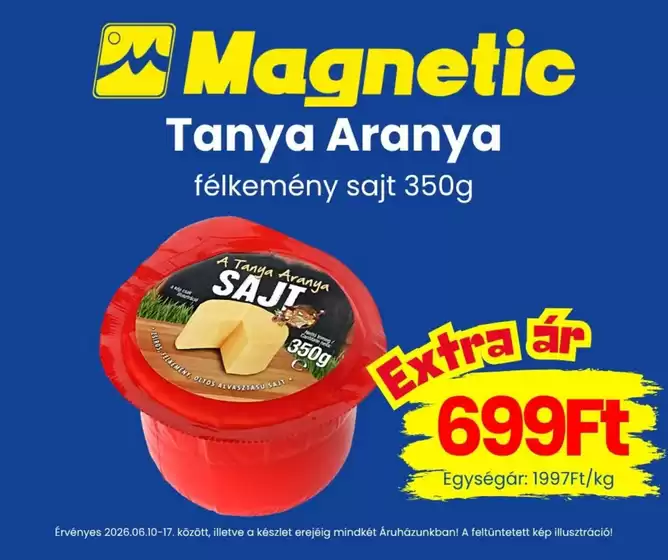 Magnetic katalógus, Balatonboglár | Magnetic ajánlatunk érvényes  | 2026-06-10T00:00:00.000Z - 2026-06-17T00:00:00.000Z