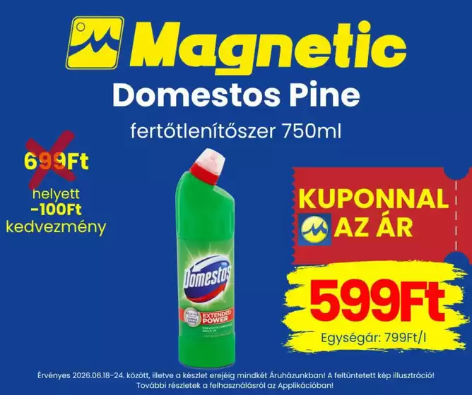 Magnetic katalógus, Püspökladány | Magnetic ajánlatunk érvényes | 2026-06-18T00:00:00.000Z - 2026-06-24T00:00:00.000Z