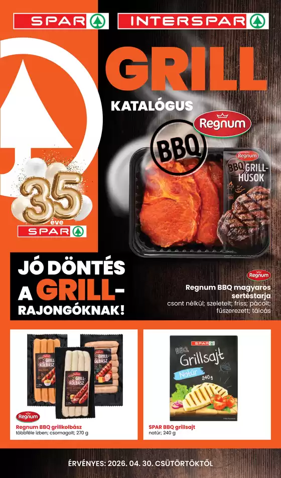 Interspar katalógus, Veszprém | Grill katalógus | 2026-06-25T00:00:00.000Z - 2026-07-09T00:00:00.000Z