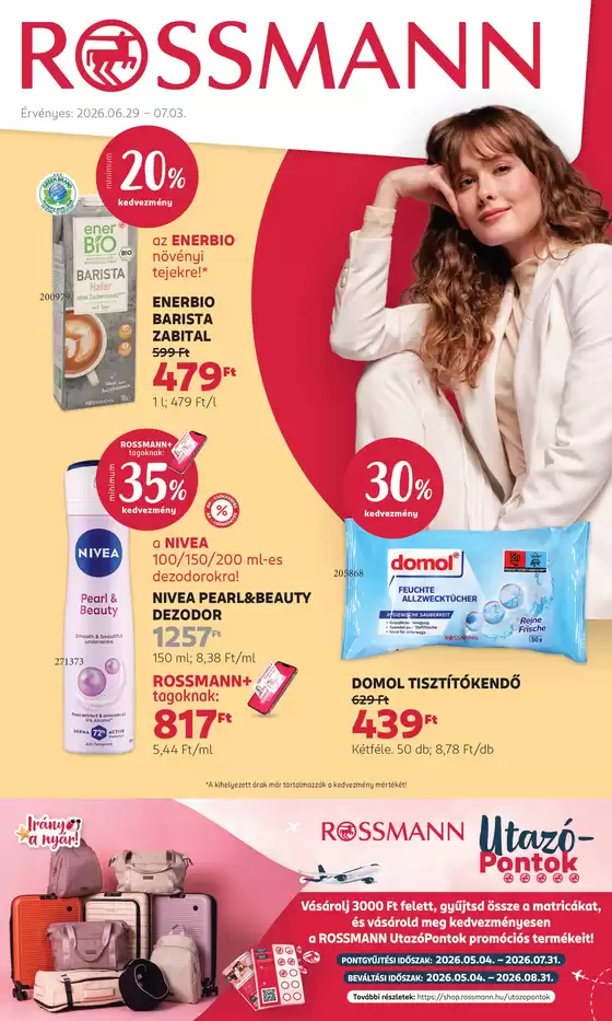 Rossmann katalógus, Érd | Exkluzív akciók | 2026-05-04T00:00:00.000Z - 2026-08-31T00:00:00.000Z
