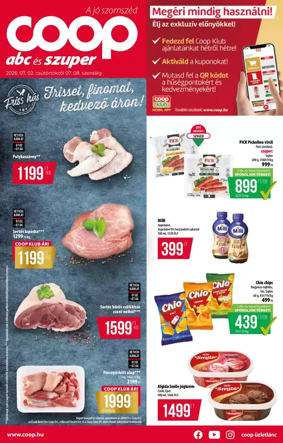 Coop katalógus | Coop országos szórólap július 1. hét - Abc-Szuper | 2026-07-02T00:00:00.000Z - 2026-07-08T00:00:00.000Z