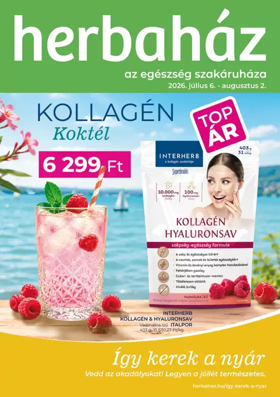 Herbaház katalógus, Debrecen | Aktuális különleges akciók | 2026-07-06T00:00:00.000Z - 2026-08-02T00:00:00.000Z