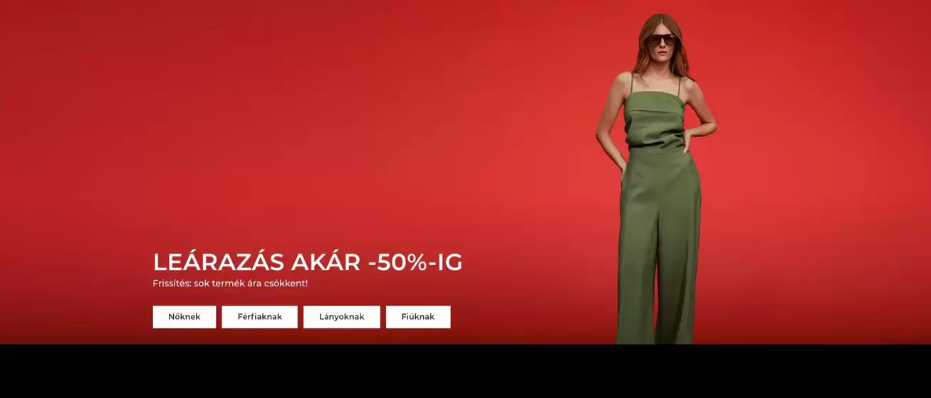 Reserved katalógus | 50% kedvezmény mindenre | 2026-07-10T00:00:00.000Z - 2026-07-22T00:00:00.000Z