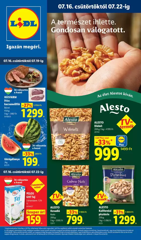 Lidl katalógus, Dunavarsány | Akciós újság 29. hét | 2026-07-16T00:00:00.000Z - 2026-07-22T00:00:00.000Z