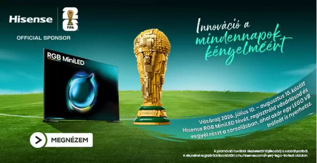 Euronics katalógus, Kazincbarcika | Új ajánlatok felfedezésre | 2026-07-10T00:00:00.000Z - 2026-08-10T00:00:00.000Z