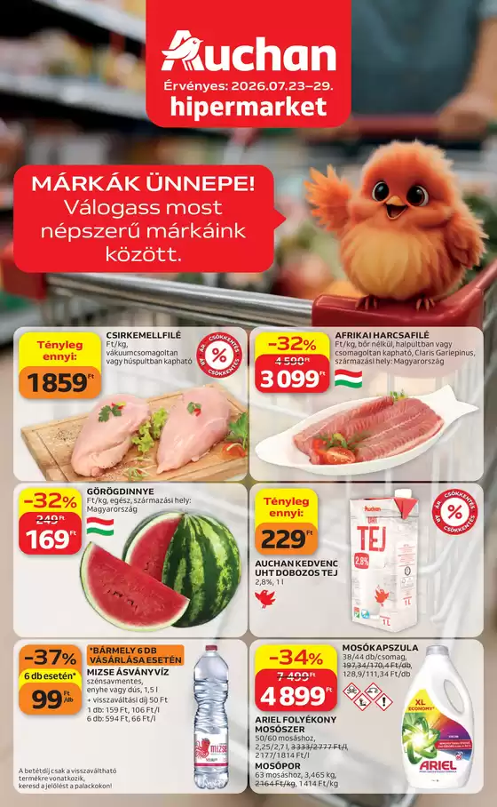 Auchan katalógus, Kalocsa | Auchan újság érvényessége 2026.07.29 -ig | 2026-07-23T00:00:00.000Z - 2026-07-29T00:00:00.000Z