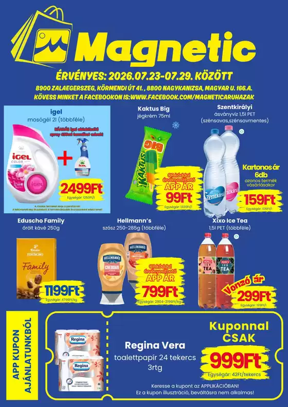 Magnetic katalógus | Magnetic ajánlatunk érvényes | 2026-07-23T00:00:00.000Z - 2026-07-29T00:00:00.000Z