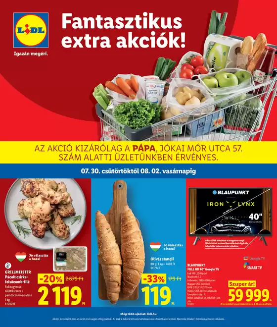 Lidl katalógus | Érvényes 07.30-tól | 2026-07-30T00:00:00.000Z - 2026-08-02T00:00:00.000Z