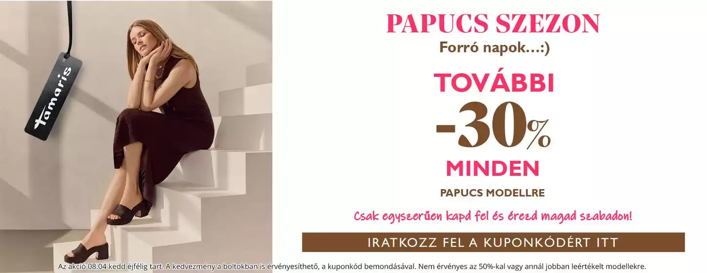 Tamaris katalógus | Tamaris akciós | 2026-08-01T00:00:00.000Z - 2026-08-04T00:00:00.000Z