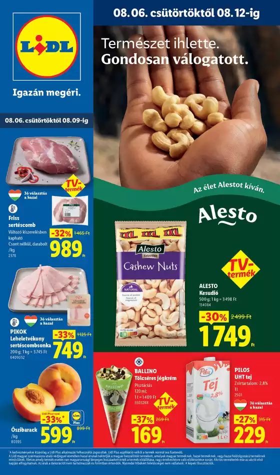 Lidl katalógus, Szombathely | Akciós újság 32. hét | 2026-08-06T00:00:00.000Z - 2026-08-12T00:00:00.000Z