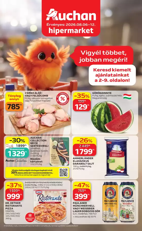 Auchan katalógus | Auchan újság érvényessége 2026.08.12 -ig | 2026-08-06T00:00:00.000Z - 2026-08-12T00:00:00.000Z