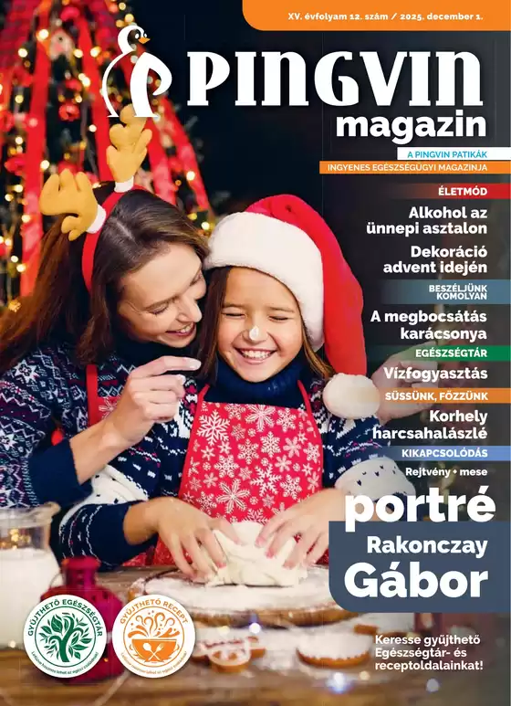 Pingvin Patika katalógus, Nyíregyháza | Pingvin magazin | 2026-08-10T00:00:00.000Z - 2026-08-24T00:00:00.000Z
