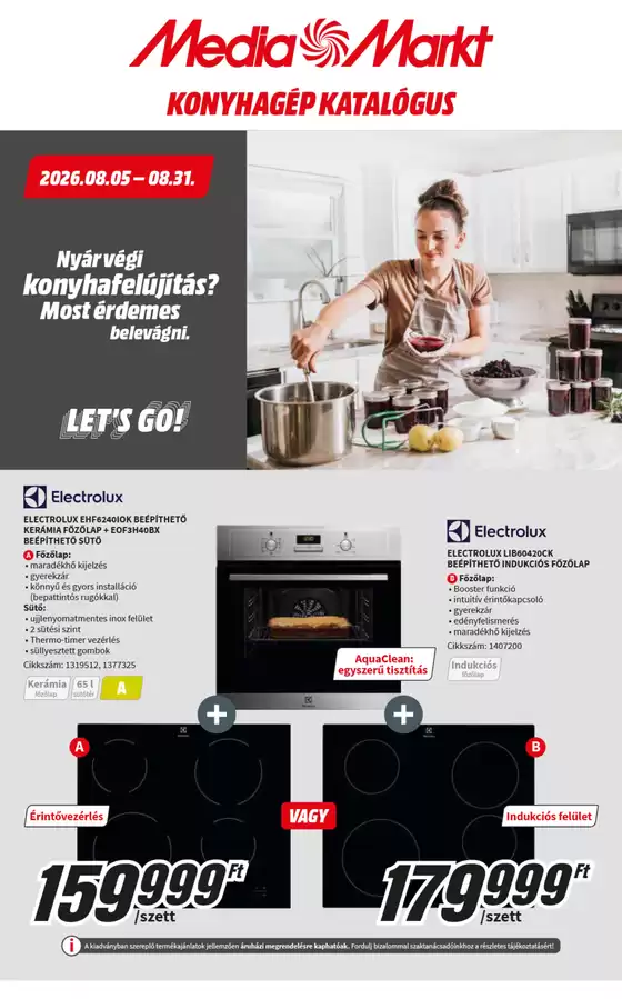 Media Markt katalógus | Media Markt akciós | 2026-08-05T00:00:00.000Z - 2026-08-31T00:00:00.000Z