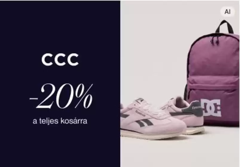 CCC katalógus | Aktuális különleges akciók | 2026-08-21T00:00:00.000Z - 2026-09-04T00:00:00.000Z