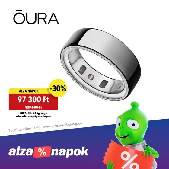 Alza.hu katalógus, Budapest | Alza ajánlatunk érvényes | 2026-08-21T00:00:00.000Z - 2026-08-24T00:00:00.000Z