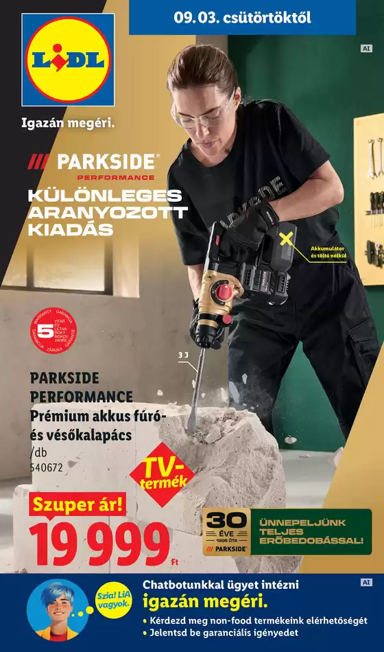 Lidl katalógus | Nonfood kínálatunk - 36. hét | 2026-09-03T00:00:00.000Z - 2026-09-09T00:00:00.000Z