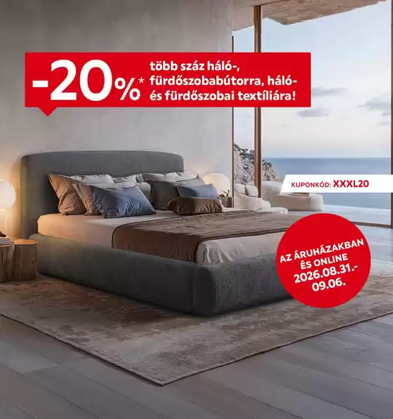 XXXLutz katalógus, Dunakeszi | XXXLutz akciós | 2026-08-31T00:00:00.000Z - 2026-09-06T00:00:00.000Z