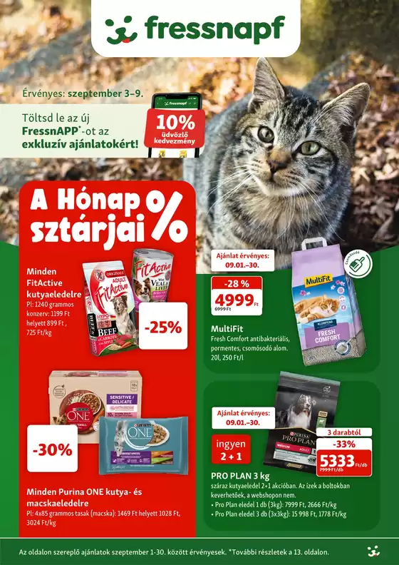 Fressnapf katalógus, Kisújszállás | Fressnapf újság érvényessége 2026.09.09-ig | 2026-09-01T00:00:00.000Z - 2026-09-09T00:00:00.000Z